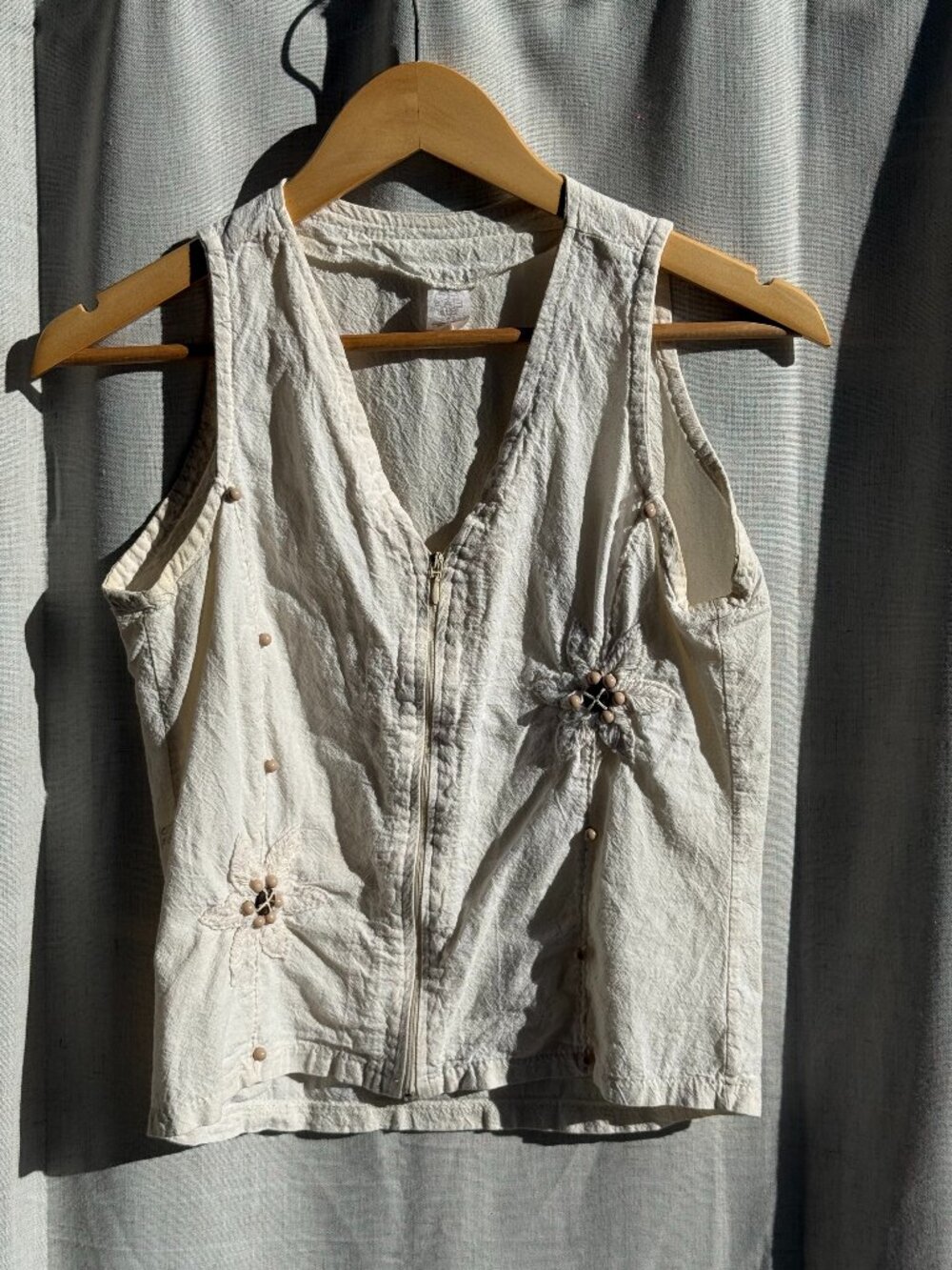 Handmade Artisan Textured Vest – Brazil